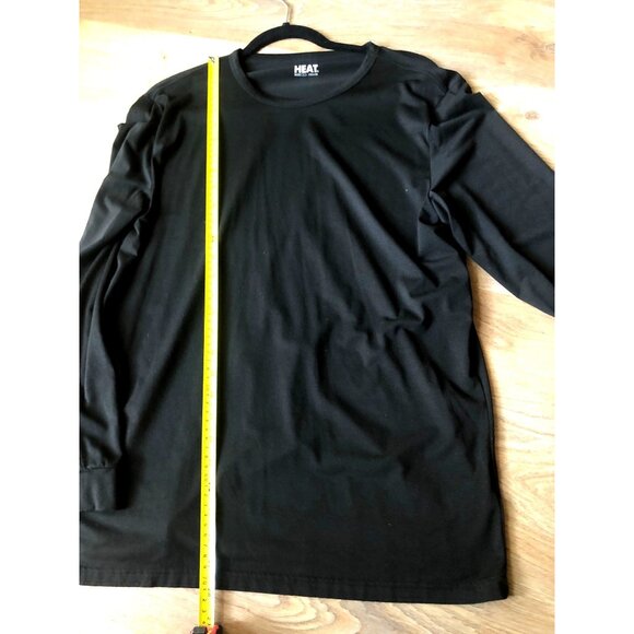 32 DEGREES - MENS BLACK LONG SLEEVE CREW NECK PULLOVER SHIRT SIZE LARGE - Picture 4 of 6